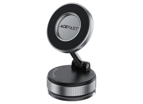 ACEFAST Manual Vacuum Suction Cup Magnetic Car Phone Holder For iPhone 16/15 Pro Hands-Free 360°Rotation Adjustable Phone Stand